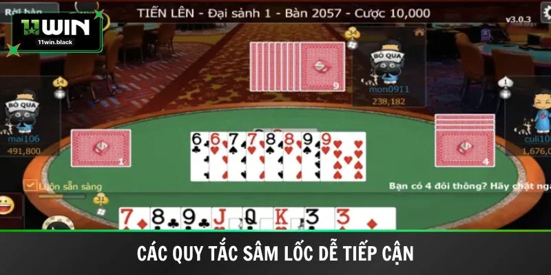 Các quy tắc Sâm Lốc dễ tiếp cận