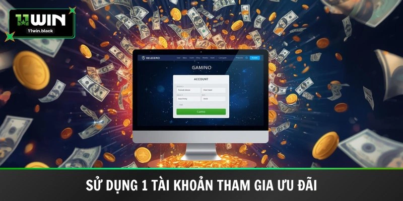 Cập nhật đúng 1 tài khoản tham gia ưu đãi