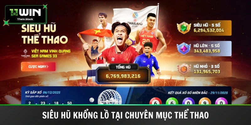 Siêu hũ khổng lồ tại chuyên mục thể thao